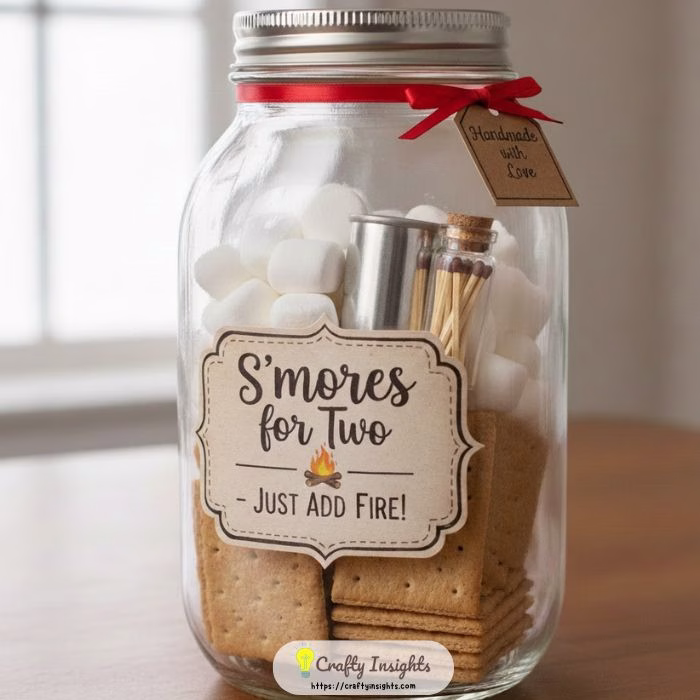 Mason Jar Smores for Two Gift Kits