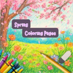 Spring Coloring Pages