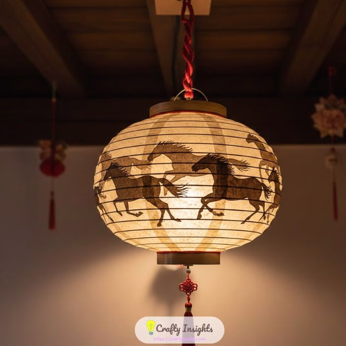 Galloping Horse Paper Lanterns