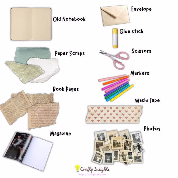 Junk Journaling materials
