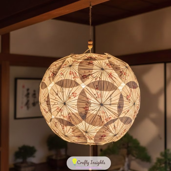 Traditional Paper Fan Lanterns