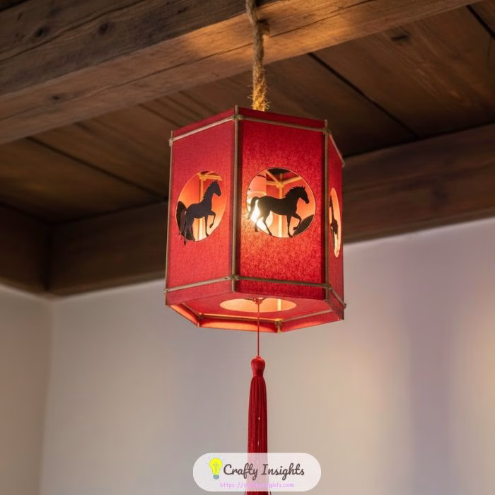 Year of the Horse Silhouette Lanterns