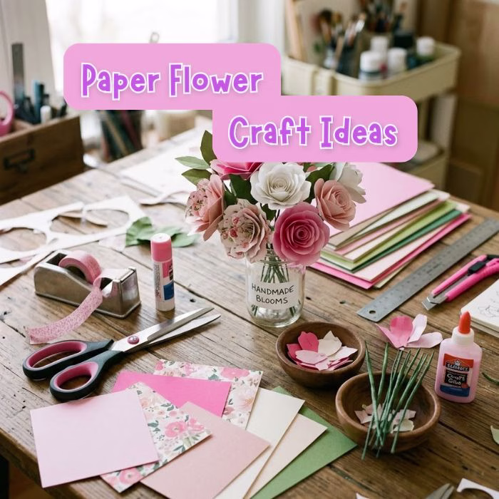 Learn how to make paper flowers with simple materials by cutting, shaping, and layering petals into a beautiful bloom. This easy DIY method walks through creating a realistic flower, complete with a detailed center and natural finishing touches—perfect for a thoughtful, handmade Mother’s Day gift.